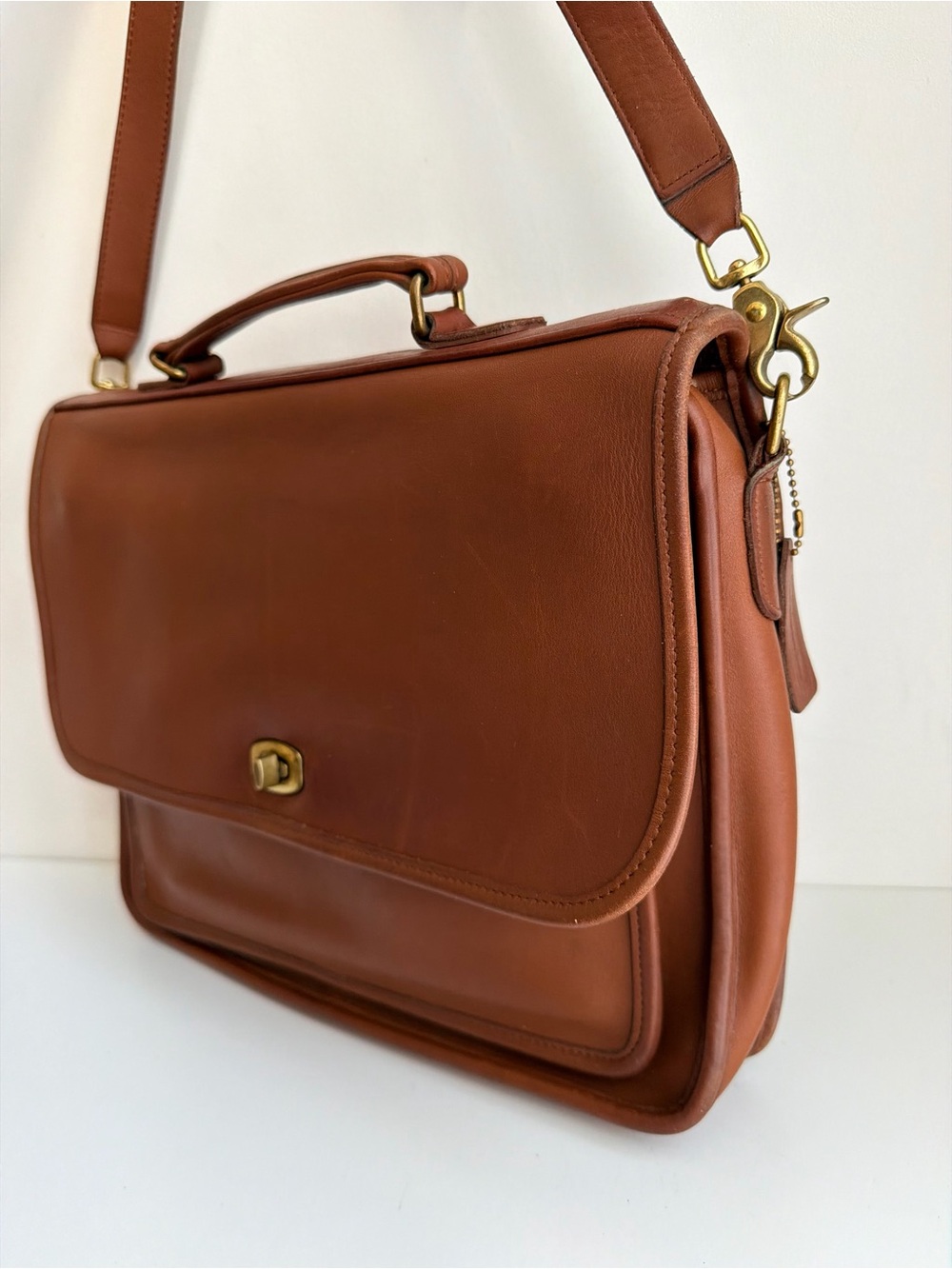 Authentic Coach 5181 Vintage Colebook Messenger Leather Crossbody Bag - Picture 5 of 14